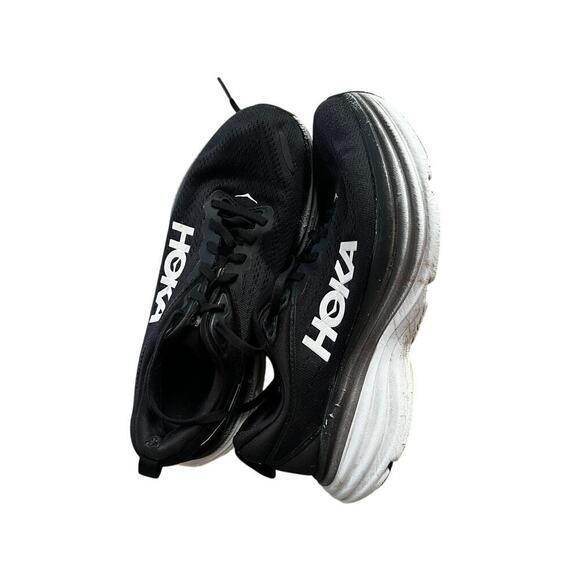 Hoka Bondi 8 Size 8.5B running shoes, used condition - Picture 2 of 12